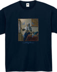 ヨハネス・フェルメール-水差しを持つ女 / 半袖クルーネックTシャツ