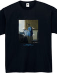 ヨハネス・フェルメール-青衣の女 / 半袖クルーネックTシャツ