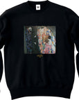 グスタフ・クリムト-死と生 / 長袖クルーネックスウェット
