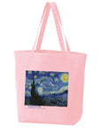 フィンセント・ファン・ゴッホ-星月夜 / キャンバストートバッグ