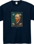 フィンセント・ファン・ゴッホ-自画像 1887 パリ / 半袖クルーネックTシャツ
