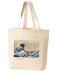 葛飾北斎-神奈川沖浪裏 / キャンバストートバッグ