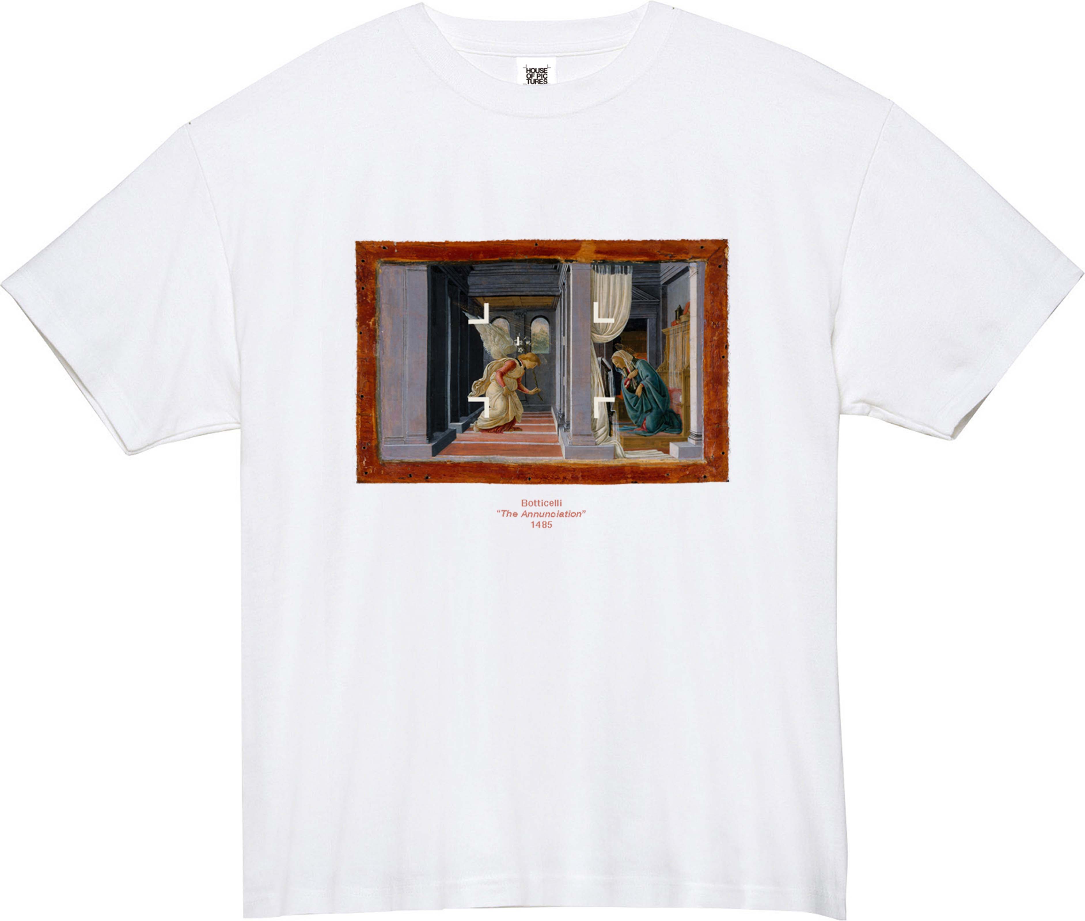 ボッティチェリ-受胎告知 / 半袖クルーネックTシャツ – HOUSE OF