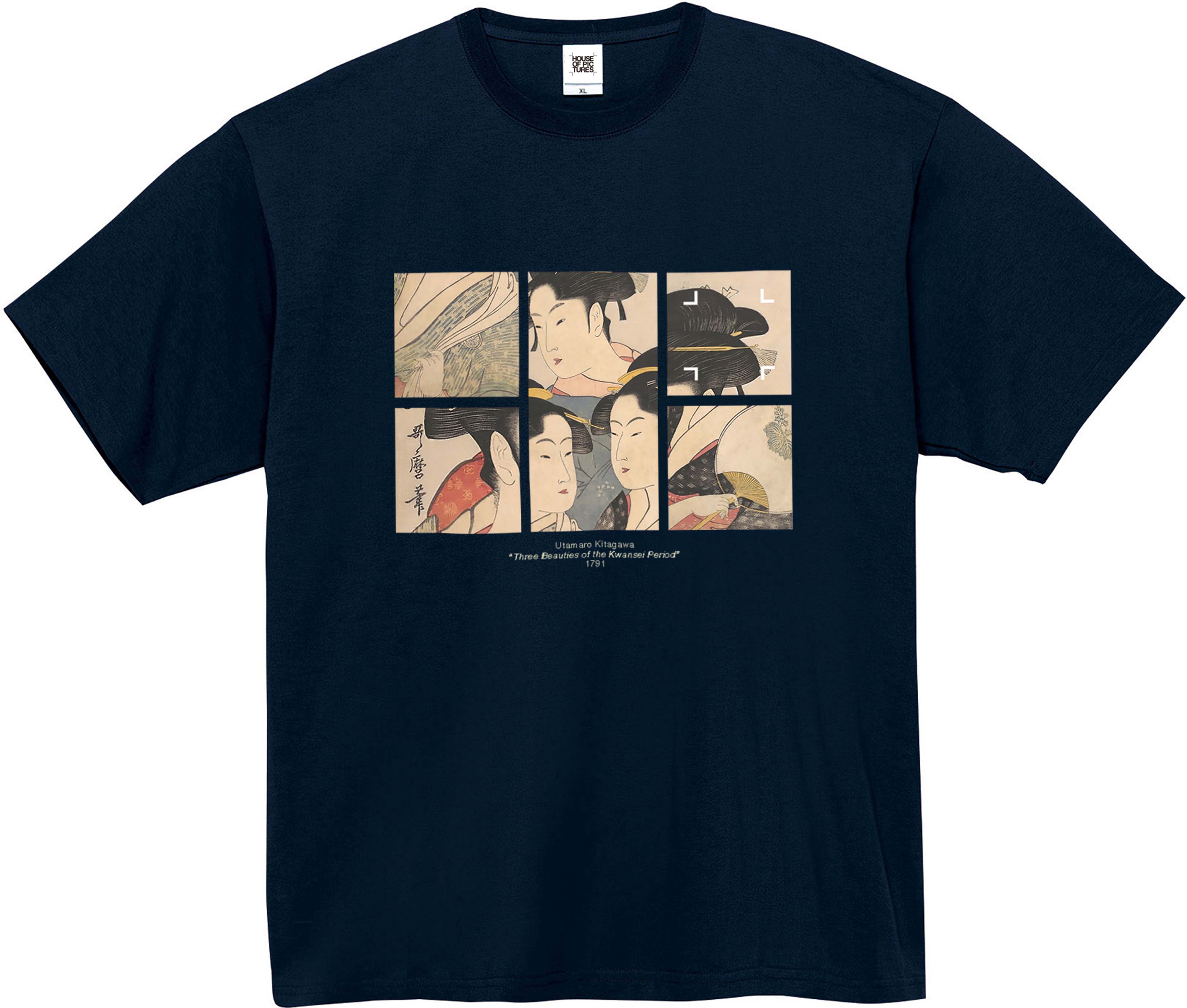浮世絵 tシャツ 喜多川歌麿 グレー L相当 アートt 浮世絵 tシャツ 喜多川歌麿 グレー L相当 アートt - メルカリ
