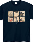 喜多川歌麿-寛政三美人 / 半袖クルーネックTシャツ