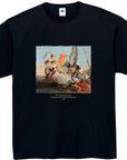 ジョヴァンニ・バッティスタ・ティエポロ-アルミーダと眠るリナルド / 半袖クルーネックTシャツ