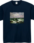 ギュスターヴ・クールベ-波 / 半袖クルーネックTシャツ
