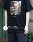 レオナルド・ダ・ヴィンチ-最後の晩餐 / 半袖クルーネックTシャツ