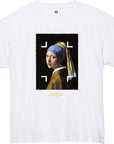 ヨハネス・フェルメール-真珠の耳飾りの少女 / 半袖クルーネックTシャツ
