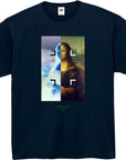 レオナルド・ダ・ヴィンチ-モナリザ / 半袖クルーネックTシャツ