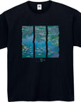 クロード・モネ-睡蓮 / 半袖クルーネックTシャツ