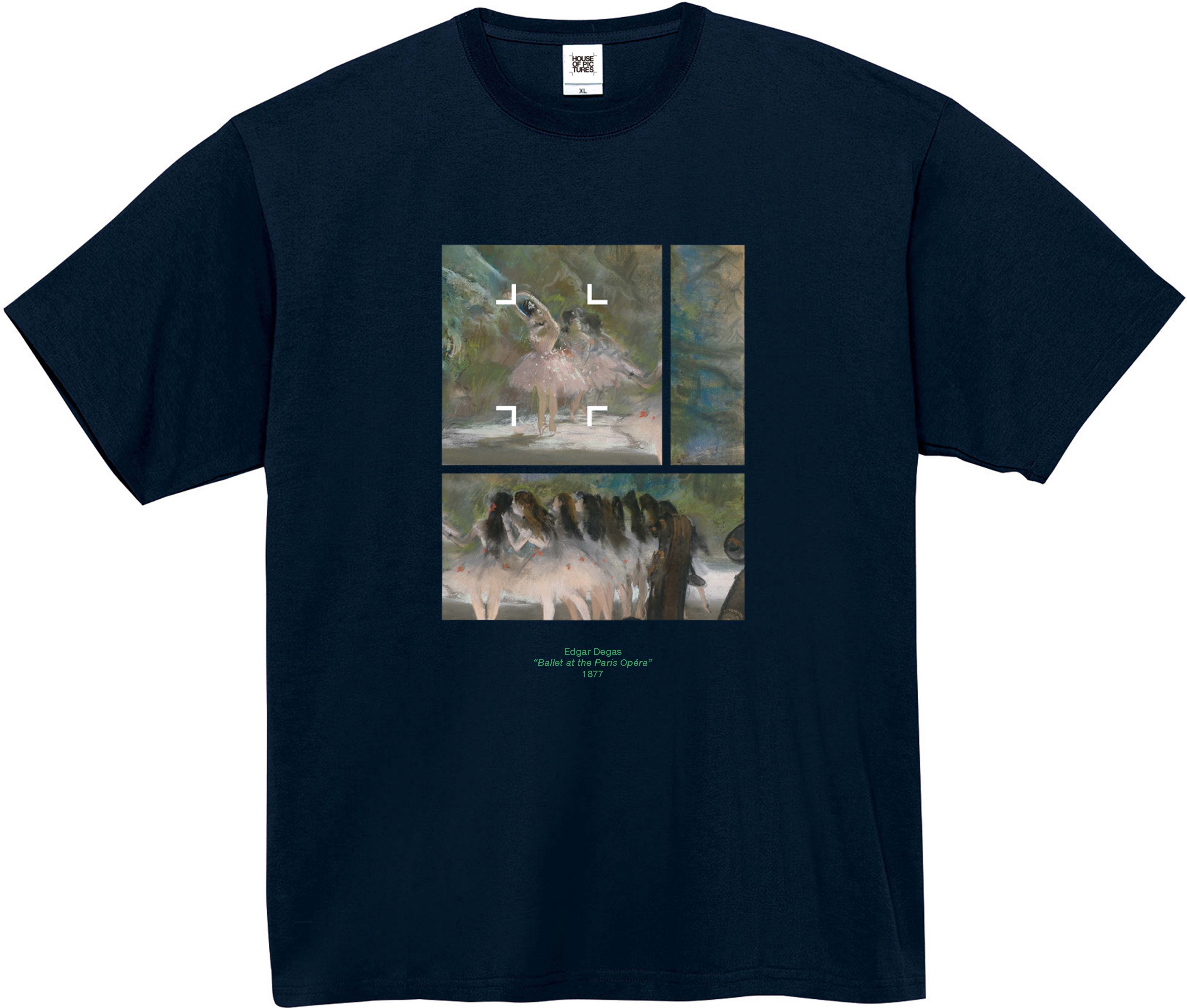 エドガー・ドガ-オペラ座のバレエ / 半袖クルーネックTシャツ – HOUSE