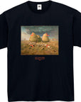 ジャン=フランソワ・ミレー-麦穂の山:秋 / 半袖クルーネックTシャツ